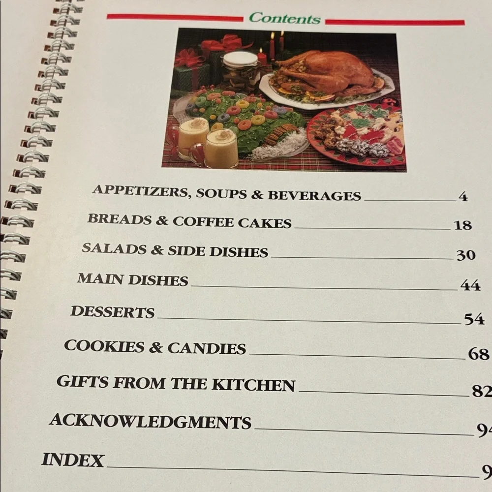 Vintage 3 piece Spiral-Bound Cookbook set